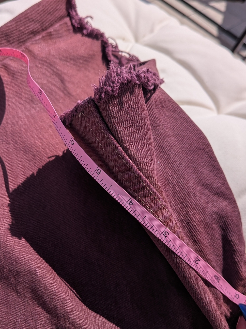 Levi's Women's Plum Cutoff Jean Shorts - Picture 9 of 9